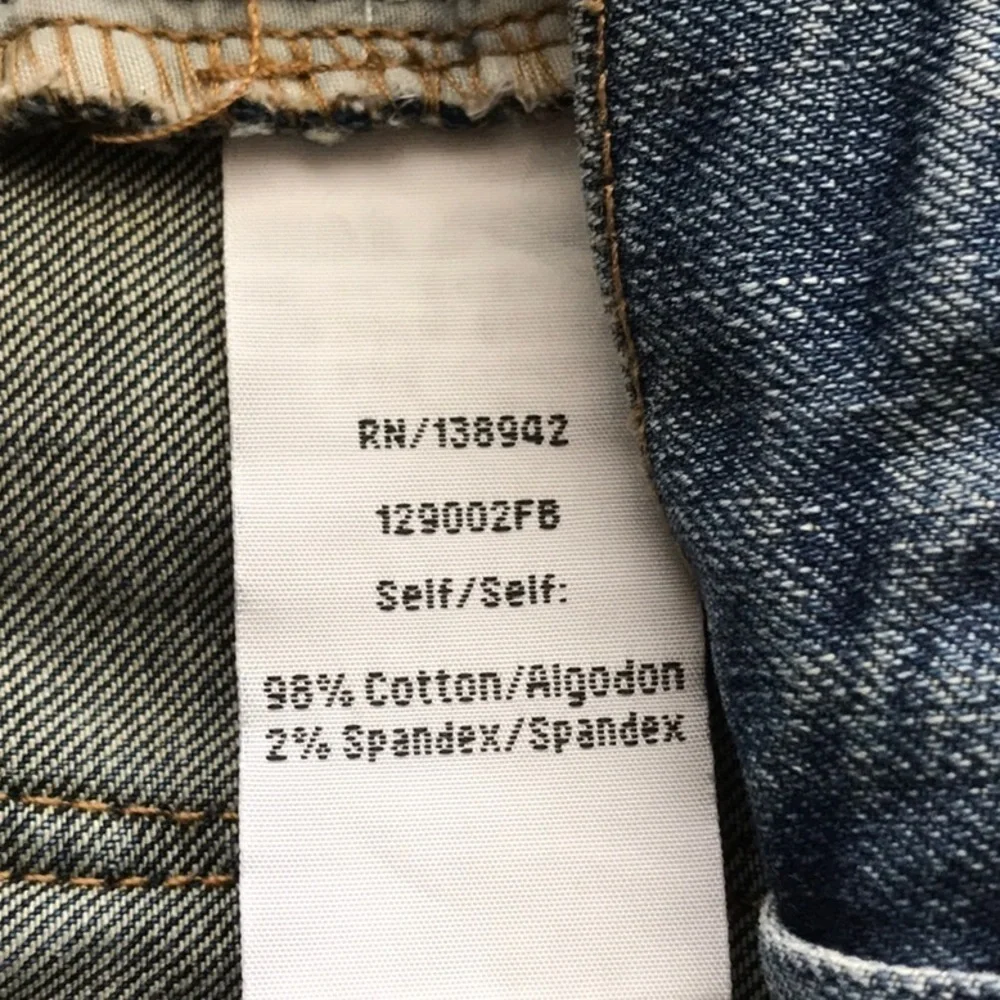 TWELVE BY ONTWELFTH Distressed‎ Denim 5-pocket Raw Hem Jeans Size 27